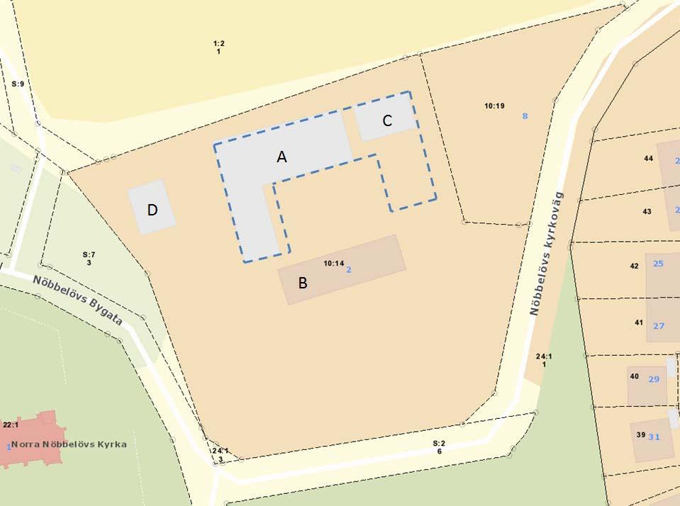 INLEDNING Sammanfattning Ellet Assets AB inkom 2016-06-08 med ansökan om ny detaljplan för fastigheten Nöbbelöv 10:14. Fastigheten är belägen inom ett område som inte omfattas av detaljplan.