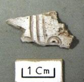 sammansatt enkelkam, ben/benhorn, bränd. Längd: 2,2 cm.