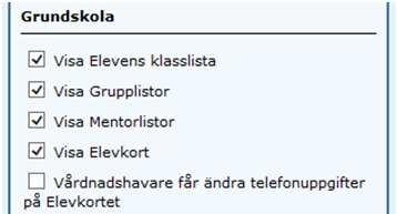 Föräldravisning i Dexter Visa lärande Ruta att bocka i för att visa de nya modulerna för lärande. Ger en dynamisk genväg Lärande för rollen Medborgare.