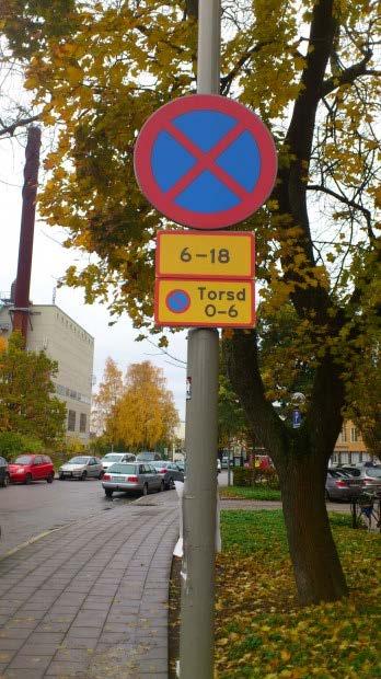 Körbanan smalnas av och blir trängre, vilket sänker hastigheten. Bild 3.