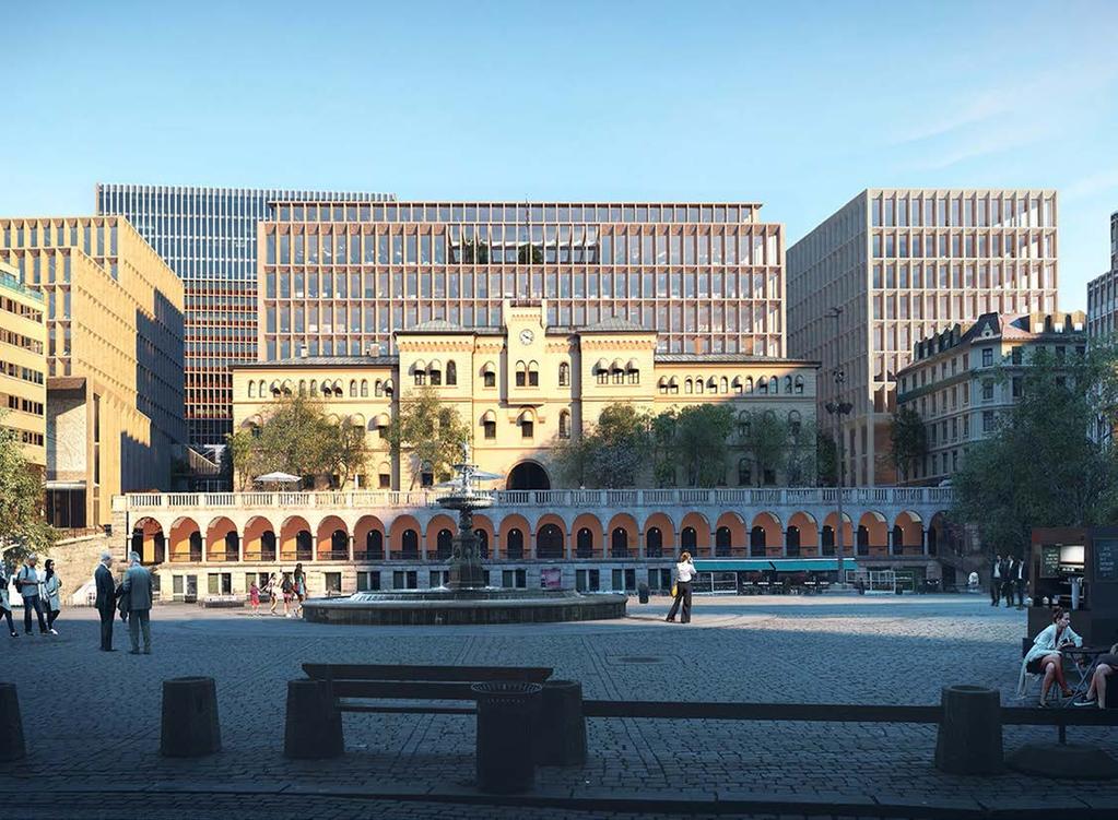 Aas-Jakobsen, Ingeniør Per Rasmussen, Rambøll, Asplan Viak, Scenario, NIKU och Norsam. Tävlingsförslagen visar att tävlingens program har brister, alltför stor yta har skrivits in förutsättningarna.