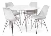 089 ) bord + 6 stolar Skänk Nevo i vitlack, 6 luckor, B 160, D 40, H 85 cm Nytt lägre pris 3.995 (4.495 ) Handvävd matta Alanya, viskos/polyester, mörkgrå, 200x300 cm 4.