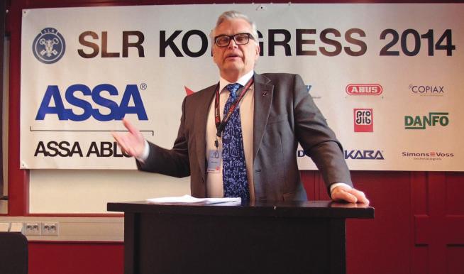 AKTUELLT SLR kongress 2014 Benny Jansson ny ordförande i SLR Nye ordföranden i SLR Benny Jansson.