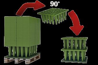 GRAF EcoBloc moduler kan omslutas med ett gummimembran för att hindra vatten från att lämna