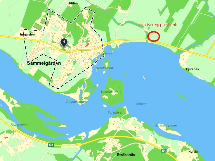 3 Provbanken 3.1 Uppbyggnad Provbankens läge och delar av instrumenteringen visas i Figur 13 och Figur 14.