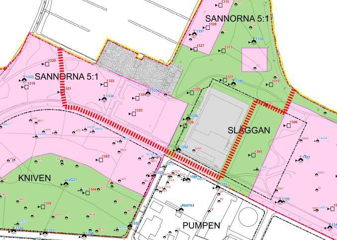 Uppdragsnr: 10187957 2 (10) En spridning av föroreningar från angränsande områden till exploateringsområdet under eller efter efterbehandling av detta område, skulle kunna skapa problem främst i form