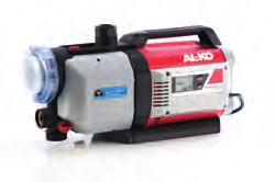 Helautomatisk drift, solitt utförande Kraftreserv inklusive filter och torrgångsskydd Konstant tryck i särskilt tyst drift HWA 4000 Comfort HWA 4500 Comfort HWA 6000/5 Premium Effekt 1 000 Watt 1 300