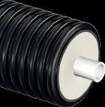 Uponor Ecoflex Thermo PRO Single Värmeledningstal i mark: 1,0 W/mK Täckdjup: 0,8 m 30 25 110/200 Värmeförlust [W/m] 20 15 10 90/200 75/175 75/200 63/175 50/145 63/200 50/175 40/145 40/175 5 0 10 20