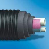 Uponor Ecoflex Aqua Twin Värmeledningstal i mark: 1,0 W/mK Täckdjup: 0,8 m 30 25 50+32/175 Värmeförlust [W/m] 20 15 10 40+25/175 32+20/175 25+20/140 5 0 10 20 30 40 50 60 70 80 90 Temperaturskillnad