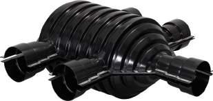 Uponor Ecoflex H-skarvsats b d d 1 d 2 l d mm d1 mm d2 mm l mm b mm Vikt