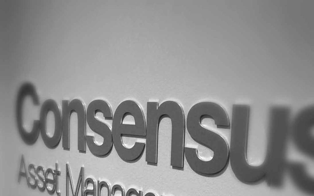 CONSENSUS ASSET MANAGEMENT AB VD: Patrik Soko www.consensusam.se Consensus är ett av Finansinspektionen godkänt värdepappersbolag som är under stark tillväxt och expansion.