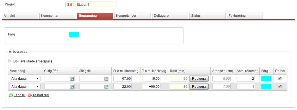 Flex HRM Plan Användarmeddelande (december 2014) 5 För