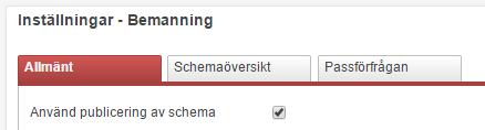 Flex HRM Plan Användarmeddelande (december 2014) 6 Publicering av schema Om du inte vill att de anställda ska se sitt schema innan det är färdigplanerat kan du använda den nya funktionen publicering