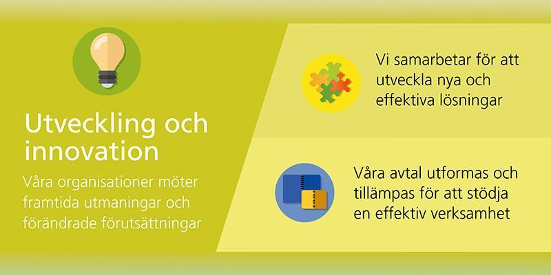Strategi för statliga arbetsgivare Utveckling och innovation Förmågan att möta ständigt förändrade förutsättningar avgör organisationers framgång och ökar möjligheterna för en effektiv styrning av