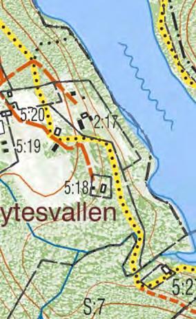 Sid 11 (15) i Ä Ï "ü "h "¹ L Väg som berörs av undantag "e" i Rastplats (se undantag "x" och "y" i ) Vindskydd