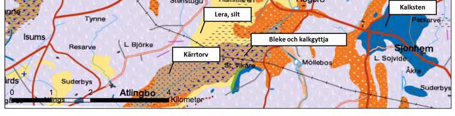 Enligt SGU uppgår nettonederbörden i Visbyområdet till ca 150 mm/år (SGU, 2005). Enligt Rodhe m.fl. uppgår grundvattenbildningen i Romaområdet till 150-225 mm/år eller 4,8-7,1 l/s och km 2 (Rodhe m.