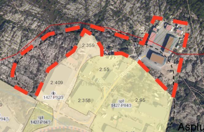 Förslag till genomförande av tätortsnära industriområden 2115: Hundgården på Vägga (föreslås således inte säljas med anledning av arbetet efter fastighetsrevisionen) Objektet består av en byggnad som