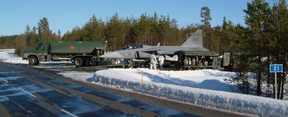 stridsflygdivisioner En strilbataljon En transportflygenhet Ökad luftförsvarsförmåga,