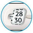 penna innehåller totalt 450 enheter insulin. Du kan välja doser från 1 till 80 enheter i steg om 1 enhet. Varje penna innehåller mer än en dos.