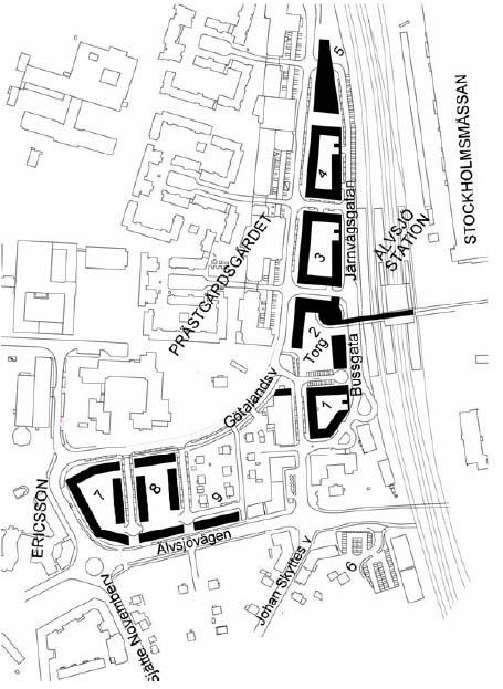 Bakgrund och tidigare beslut Översiktsplanen redovisar Älvsjö centrum som ett av stadens tolv stadsutvecklingsområden och Älvsjö ingår även i Vision för Söderort.