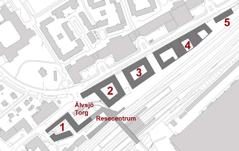 Remissen Stadsbyggnadsnämnden har på remiss översänt förslag till nya detaljplaner för bostäder, resecentrum mm (kv 1-6) samt parkering mm i Älvsjö C, S-Dp 2004-18069-54, S-Dp 2005-09797-54 och S-Dp