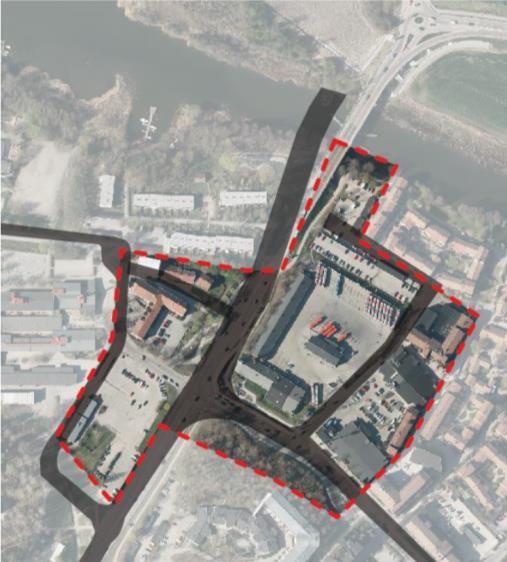 18 (35) när de ska röra sig i området, vilket är en trafiksäkerhetsrisk.