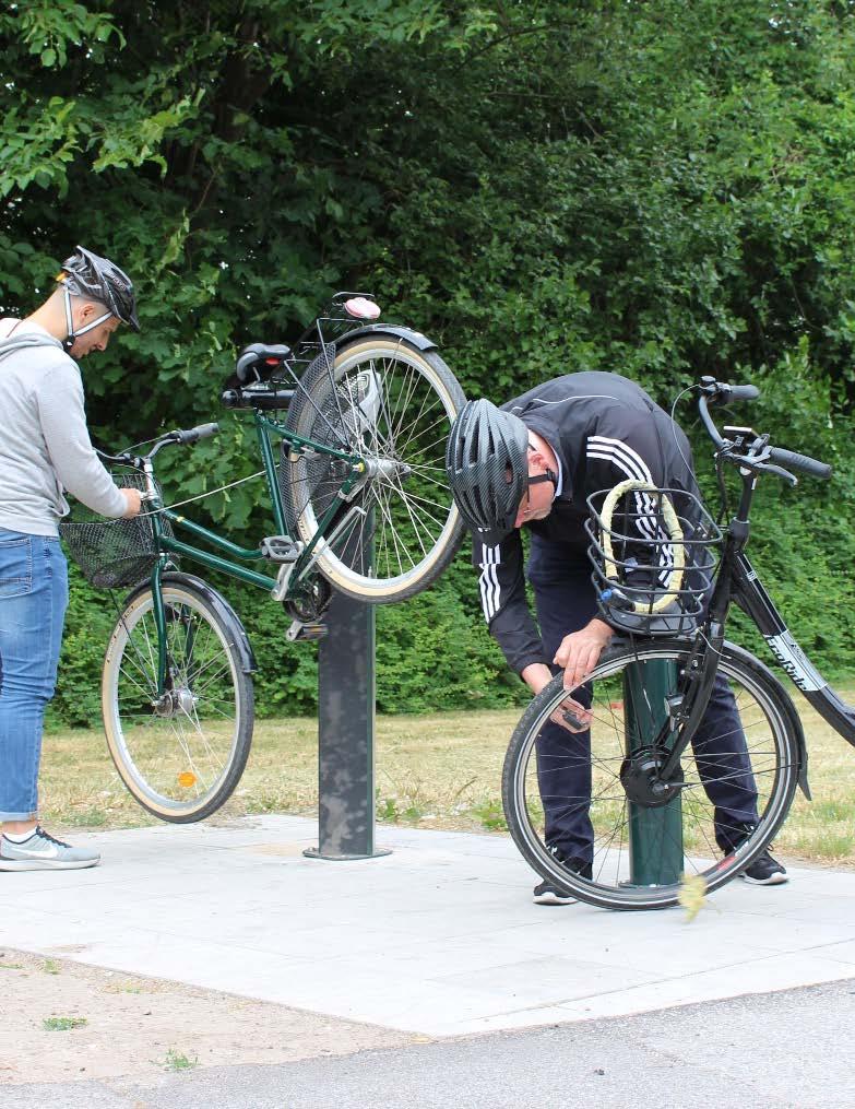 Ekonomisk uppföljning Under tidsperioden 2013-2017 har 167 miljoner kronor investerats i nya cykelbanor, cykelparkeringar, trafiksäkerhetshöjande åtgärder med mera.