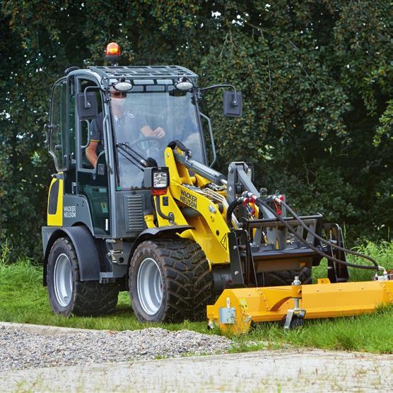 En lösning för allt. Den mångsidiga hjullastaren från Wacker Neuson. Ett rent kampanjerbjudande. Säkra redan vår allroundmaskin WL28 med exklusiv tillsatsutrustning!