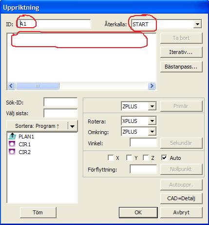 registerväxeln ClearExecutionListPriorToProgramExecute.
