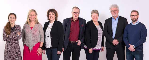 Styrelse Från vänster: Maria Olofsson projektledare (Umeå), Maria Hedblom vd (Umeå), Carina Karlsson vd (Sollefteå), Stig Wiklund konsult (Sundsvall), Anna Norberg områdeschef (Lycksele), Tommy