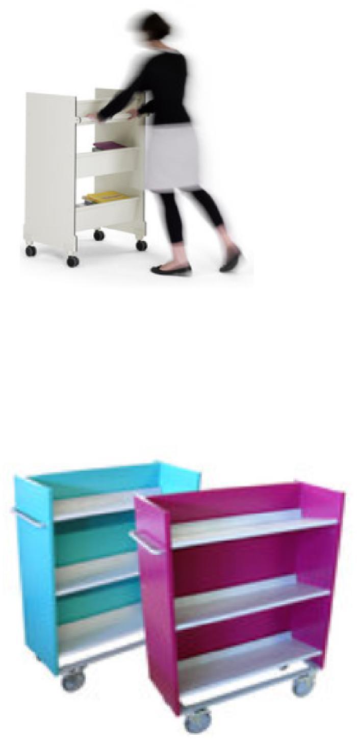 BBL BOKVAGN 3 st skråställda hyllplan med hög bakkant. Rymmer ca 80 böcker. Vit (RAL9002) Kompaktlaminat 590 1140 450 M9080X 7 295 SEK EXLIBRIS BOKVAGN EXLIBRIS BOKVAGN LITEN Upp till ca 60 st böcker.