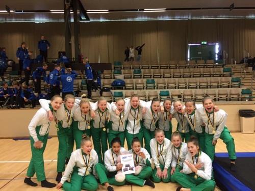 Tävlingsresultat 2016 Elittruppen Flickor RM2 4:a STG open 1:a RM