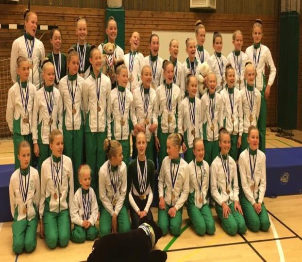 nybörjarklassen hopp 2:a samtliga grenar i RT2 klassen RT3 Truppen
