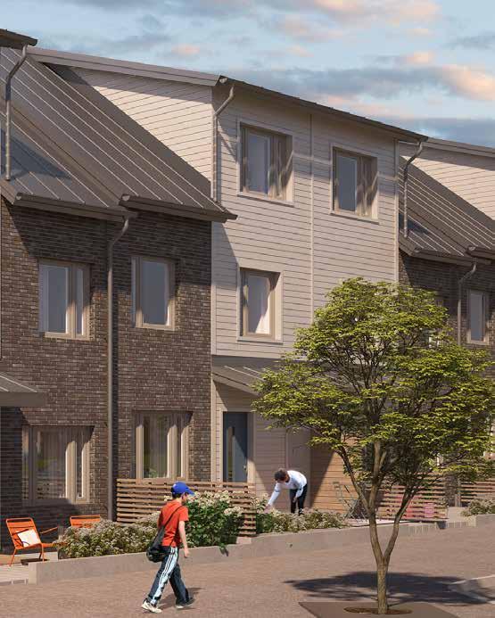 Myntan TYRESÖ Arkitekt A-Sidan Arkitekter Husfördelning 37 st 5 rok 117 kvm 10 st 6 rok 160