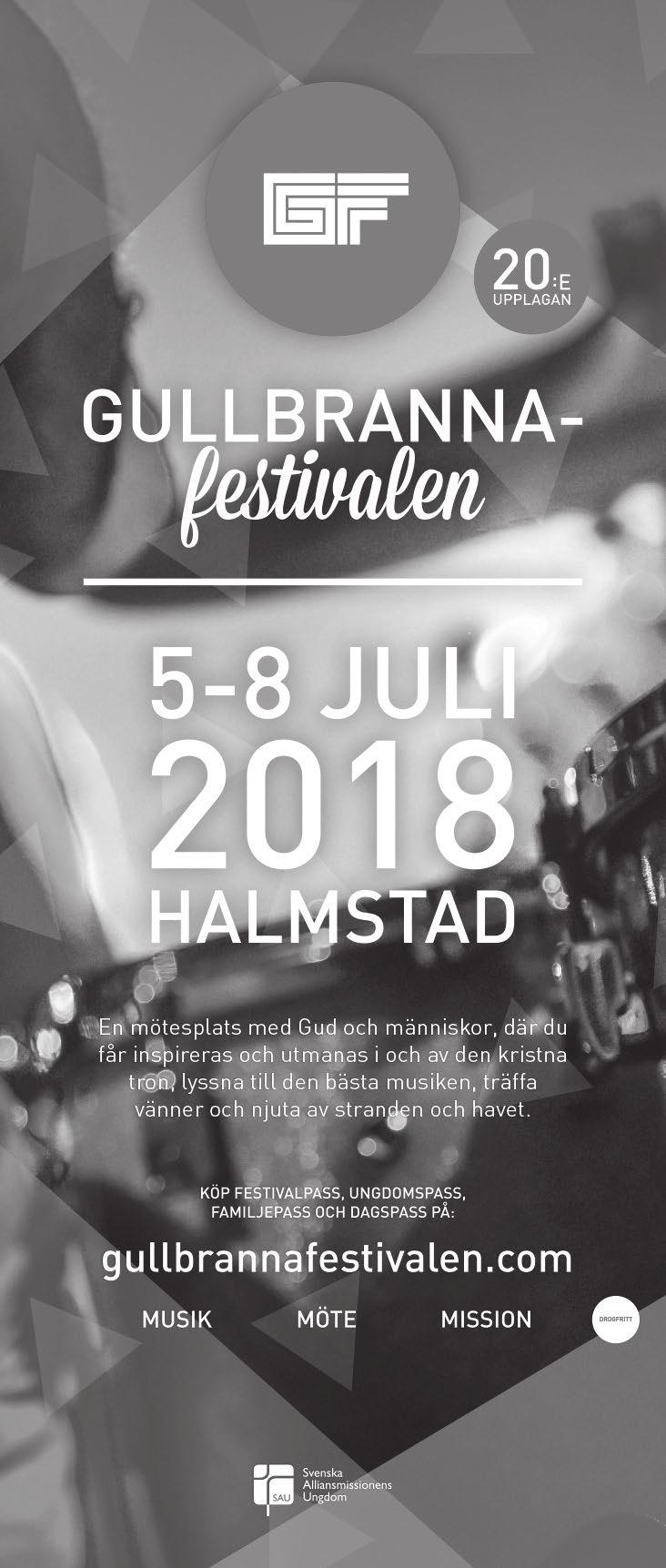 00 Gemenskapsdag, se nästa sida 9 söndag 10.