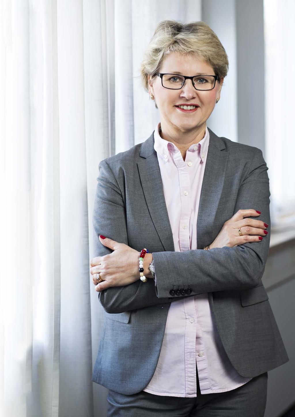 // VD HAR ORDET // VD HAR ORDET Intensivt år med fokus på fissionen Delningen av Huge Fastigheter präglade året ur flera perspektiv.