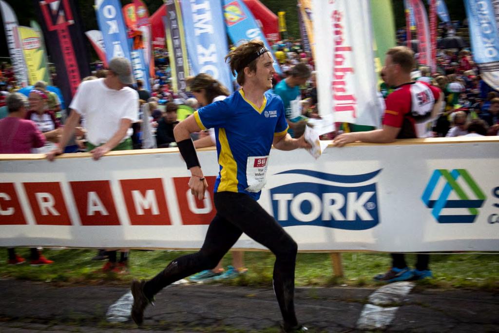 Måns Widemark under O-ringen Värmland. Tjalve IF Norrköping är en av föreningarna som kommer stå värdar för O-ringen i Östergötland 2019.