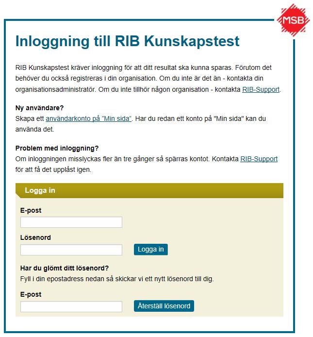 Till varje organisation så har en maildomän kopplats.