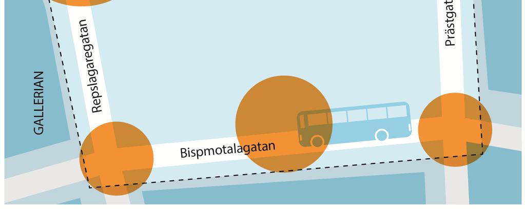 Workshops resultat tema 2 trafik/rörelsestråk De kommentarer som kom fram jämfördes också med de kommentarer som kommit fram