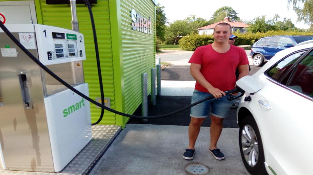 SMART TANKSTATIONER Nu när antalet SMART tankstationer börjar närma sig 30 st.