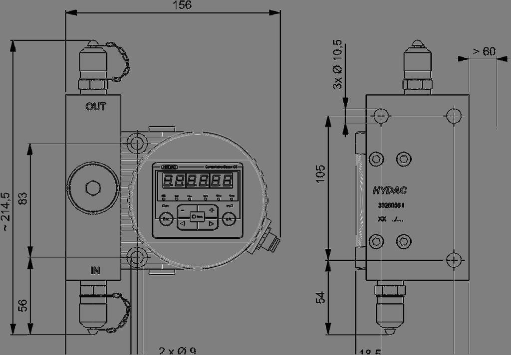 Dimensioner Dimensioner FMM-P-S-