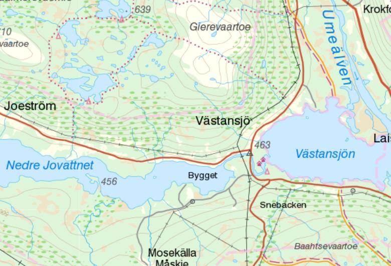 1 OBJEKT OCH ÄNDAMÅL Tyréns AB har på uppdrag av Stig Strand och Tony Olsson utfört en geoteknisk besiktning av ett område på fastighet Joeström 1:73 m. fl. enligt Figur 1 nedan.