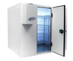 easily installed and separated). Tha range of models includes mini coldrooms from 1.8m 3 to 18.1m 3 of capacity.