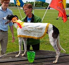 2:a Vaeldig Vaerdig Volmer, 18.57, Connie Damm, Danmark. 3:a Hillcross Holly, 18.80, Heidi Föhns, Danmark. 4:a Felltop Elite, 18.94, Sten Johansson, SkHK. 5:a The Blue Pearl, 19.