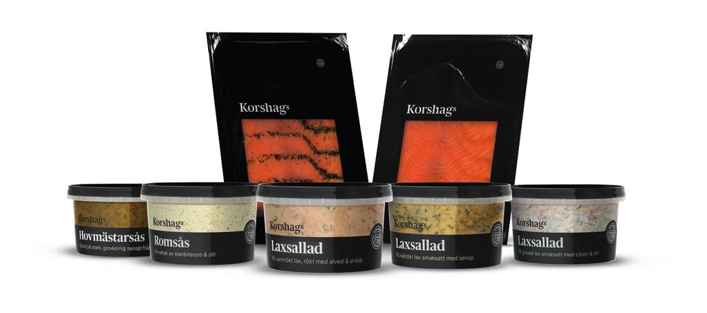 fillet - sliced 200 g, vacuum Kallrökt laxfilé - skivad 400 g, vakuum Cold smoked salmon fillet - sliced 400 g, vacuum Kallrökt laxfilé - skivad, hel sida ca 1 kg, vakuum Cold smoked