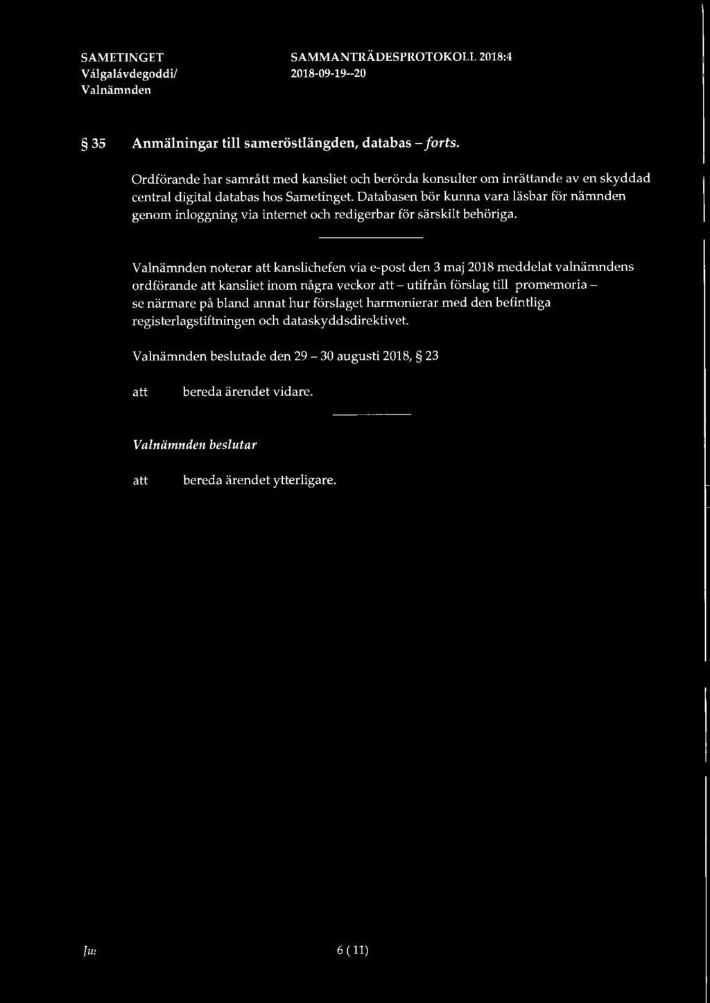 central digital databas hos Sametinget.