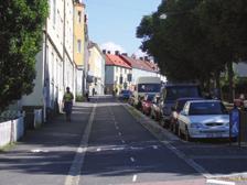 10 Utformning Cykelbana En väg eller del av väg som är avsedd för cykeltrafik och trafik med moped klass 2.