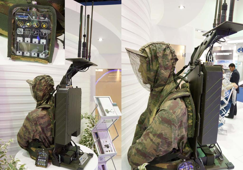 Nya RCIED-störare från Turkiet Aselsan presenterade den fjärde generationen av sin portabla RCIED-störare (Radio/Remote Controlled Improvised Explosive Device) KiRPi.