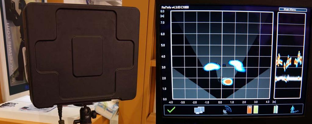 Uppgraderad väggpenetrerande radar från Tjeckien Tjeckiska Retia har utvecklat en ny version av sin väggpenetrerande radar ReTWis vilken började marknadsföras i slutet av 2012.