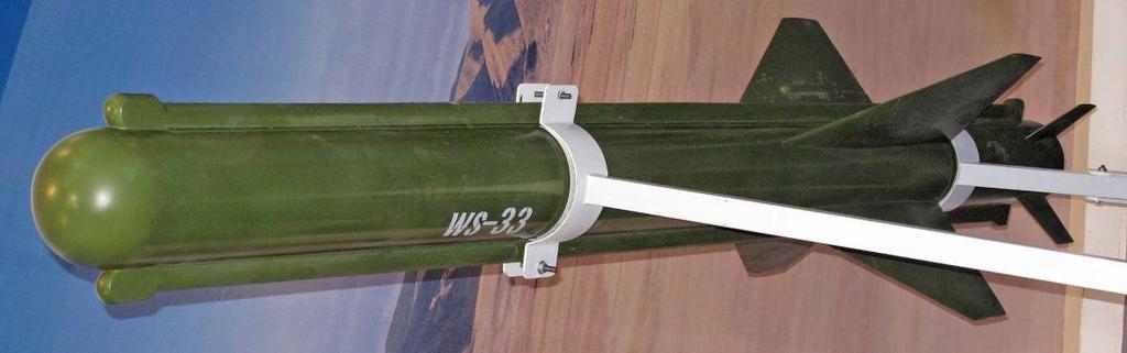 Slutfasstyrd markrobot WS-33 Under senare år har kinesiska utvecklare av raketartillerisystem tagit fram en mängd versioner av precisionsammunition i form av raketer, eller definitionsmässigt